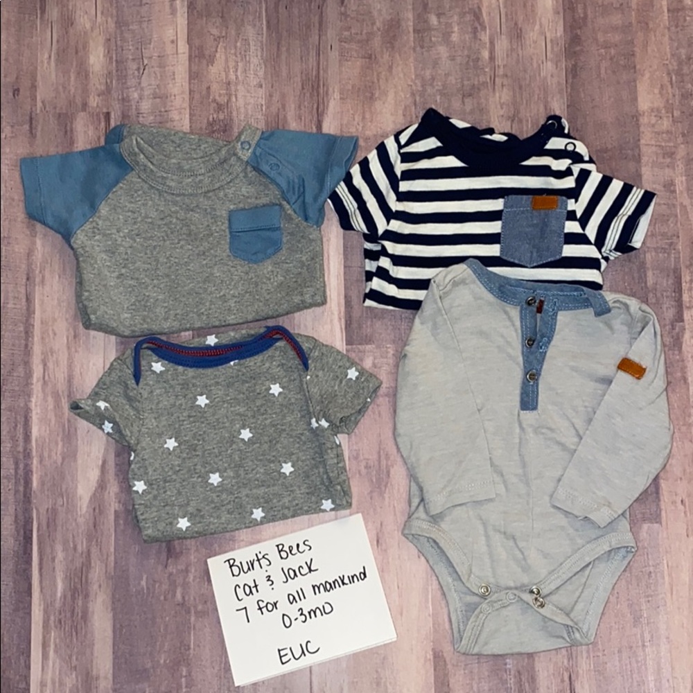 0-3 month onesie bundle